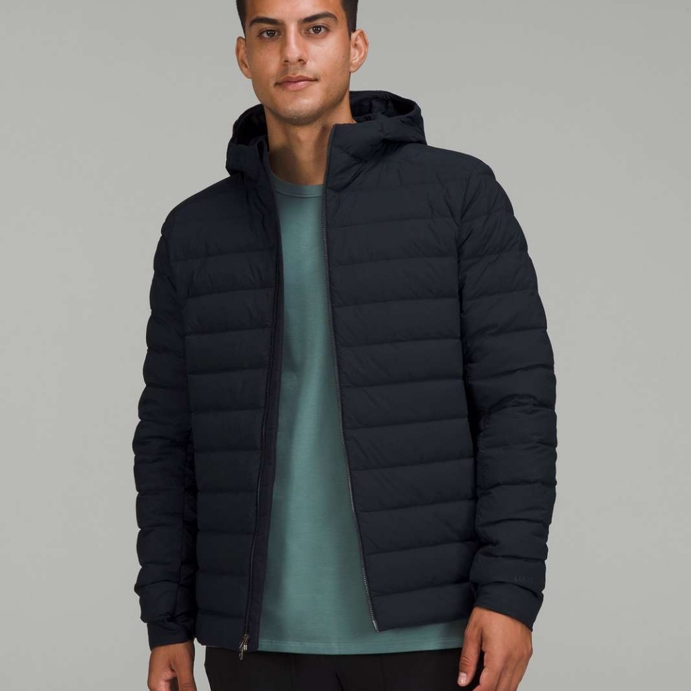 Lululemon Navigation Down Hooded Jacket Classic Navy Like New